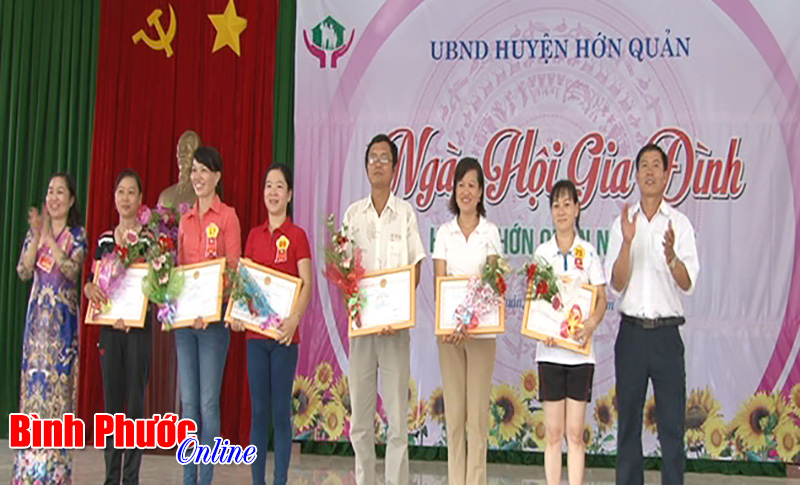 Huyện Hớn Quản tổ chức Ng&agrave;y hội Gia đ&igrave;nh năm 2016