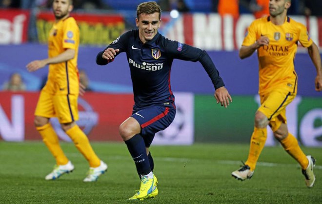 Griezmann nói gì sau khi tiễn Barcelona khỏi Champions League?