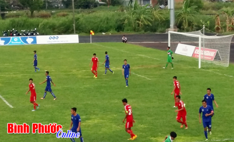 Bình Phước giành trọn 3 điểm trước Cà Mau