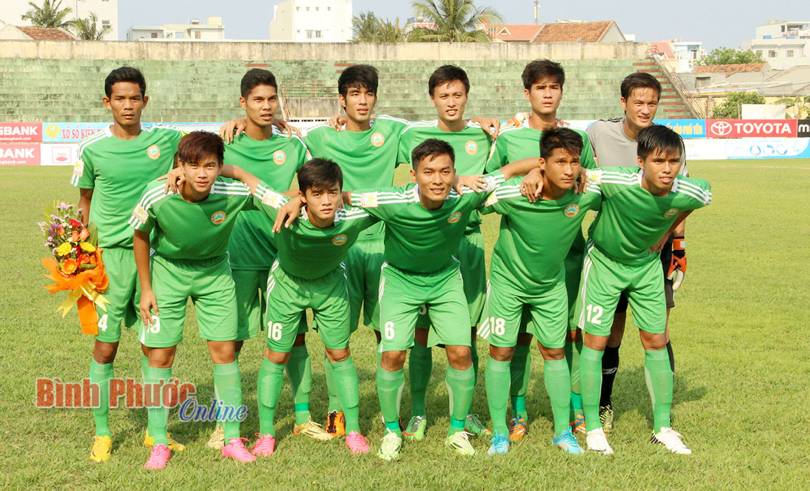 Bình Phước thua 1-4 trên sân Phú Yên