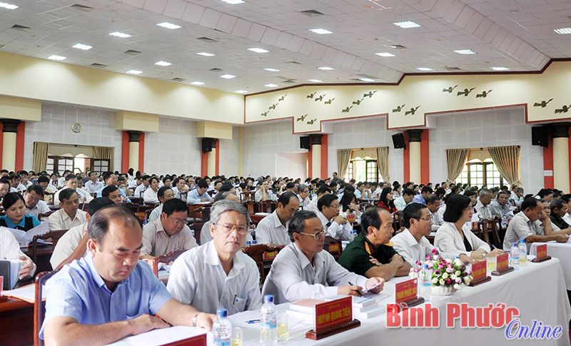 Hội nghị học tập, qu&aacute;n triệt, triển khai thực hiện Nghị quyết Đại hội XII của Đảng