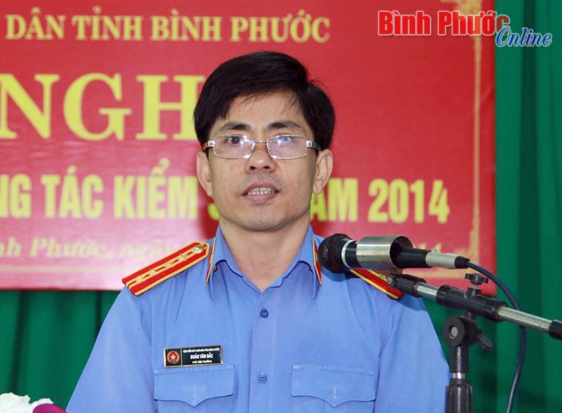 Ứng cử vi&ecirc;n đại biểu HĐND Đo&agrave;n Văn Bắc trả lời phỏng vấn của B&aacute;o B&igrave;nh Phước