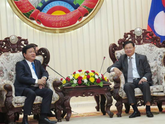 Tạo mọi điều kiện để doanh nghiệp Việt Nam hoạt động tại Lào 