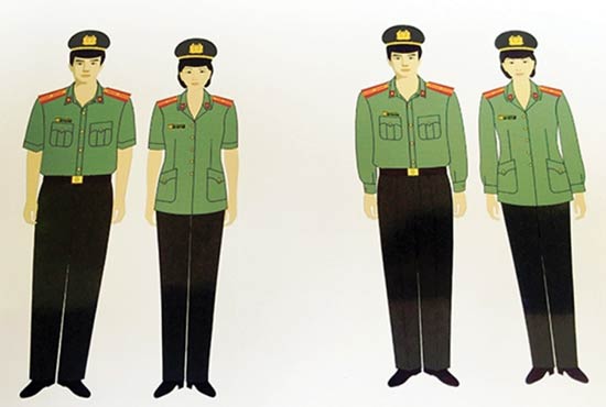 Từ 6-6, cán bộ, chiến sĩ công an sử dụng trang phục mới 