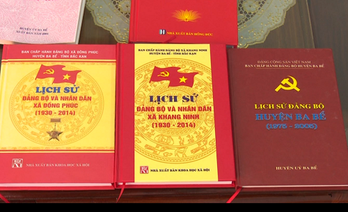 Hớn Quản ho&agrave;n th&agrave;nh bi&ecirc;n soạn lịch sử đảng bộ cấp x&atilde;