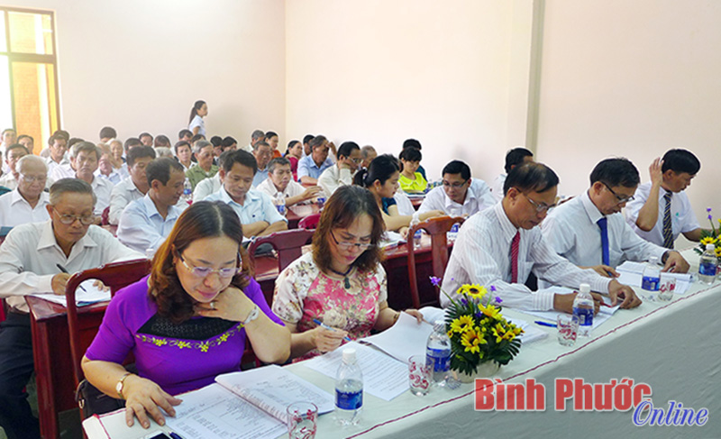 Đại hội đại biểu th&agrave;nh vi&ecirc;n Quỹ t&iacute;n dụng nh&acirc;n d&acirc;n thị x&atilde; Đồng Xo&agrave;i