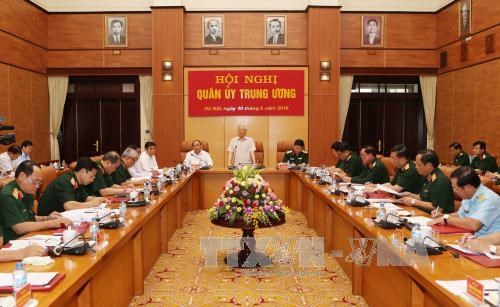 C&ocirc;ng bố Quyết định của Bộ Ch&iacute;nh trị chỉ định Qu&acirc;n ủy Trung ương, Thường vụ Qu&acirc;n ủy Trung ương nhiệm kỳ 2015 - 2020
