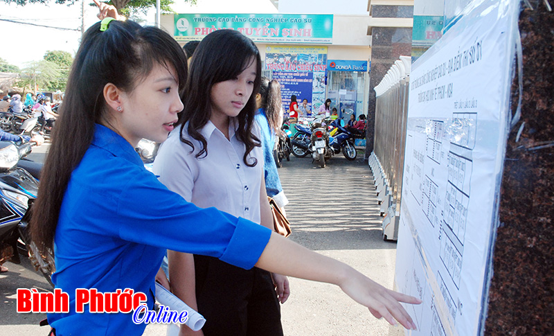 Sĩ tử Bình Phước yên tâm bước vào kỳ thi tốt nghiệp THPT năm 2016