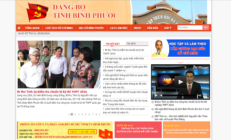 15 tin phản &aacute;nh vấn đề &ocirc; nhiễm m&ocirc;i trường đến đường d&acirc;y n&oacute;ng Tỉnh ủy