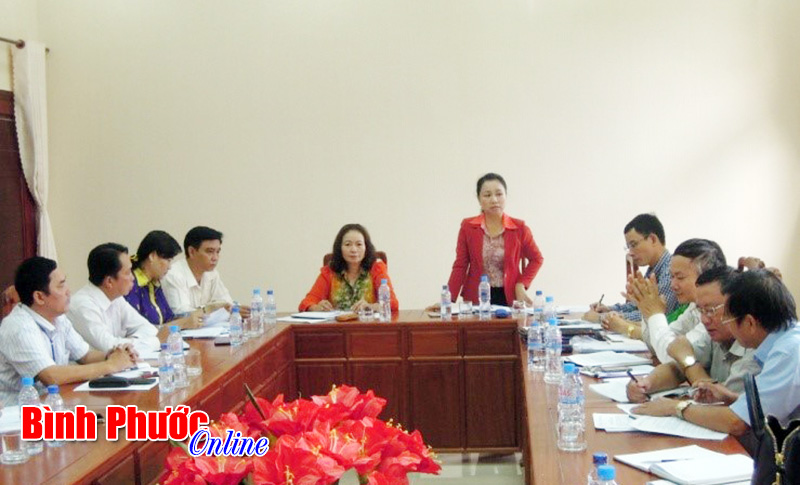 Tỉnh ủy kiểm tra việc thực hiện QCDC tại Hớn Quản