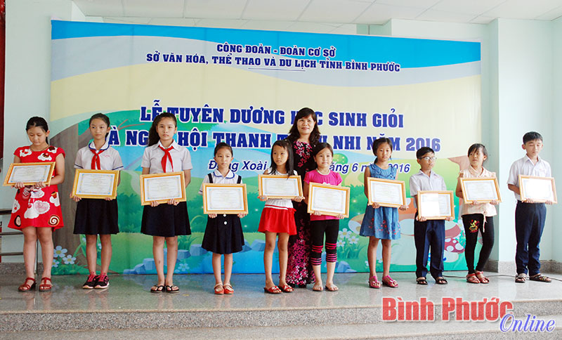 Sở Văn hóa - Thể thao và Du lịch tổ chức ngày hội thiếu nhi năm 2016