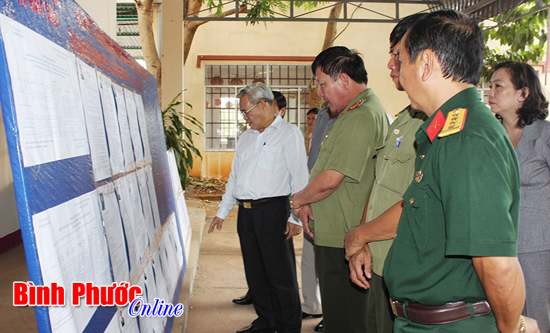 Lộc Ninh tưng bừng trước bầu cử