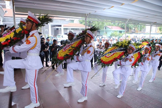 [Video] Trọng thể lễ viếng 9 quân nhân phi hành đoàn CASA-212