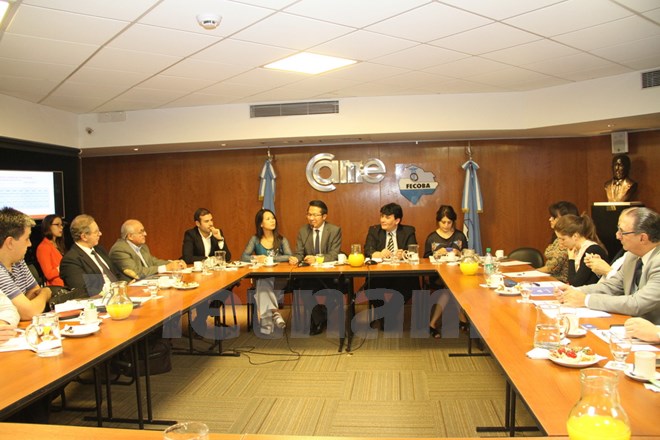 Doanh nghiệp Argentina muốn nhập khẩu nhiều mặt hàng của Việt Nam