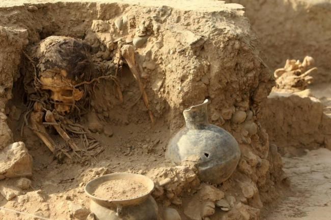Phát hiện xác ướp phụ nữ có niên đại 4.500 năm tuổi tại Peru