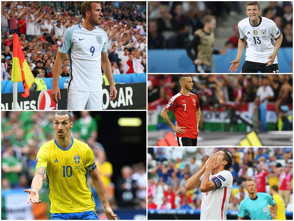 Top 5 tiền đạo gây thất vọng nhất EURO 2016