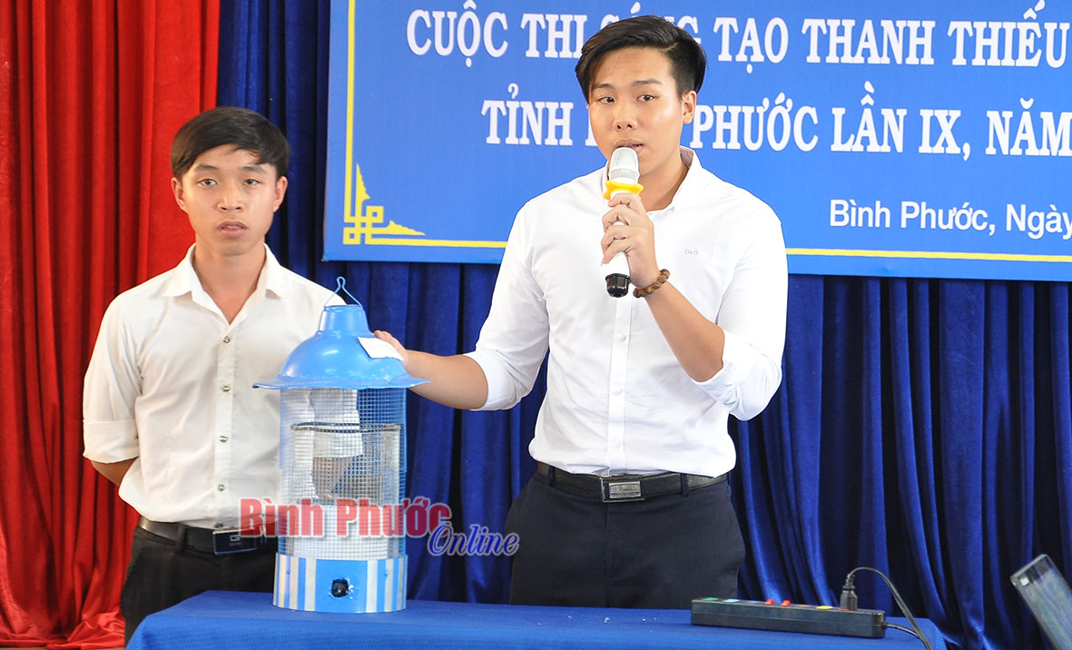 82 sản phẩm vào chung khảo cuộc thi Sáng tạo thanh thiếu niên nhi đồng toàn tỉnh năm 2015 – 2016