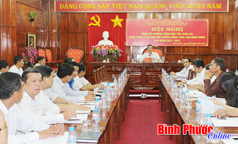 90% người d&acirc;n n&ocirc;ng th&ocirc;n tỉnh B&igrave;nh Phước được d&ugrave;ng nước hợp vệ sinh