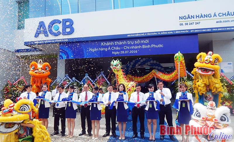 ACB Bình Phước khánh thành trụ sở mới