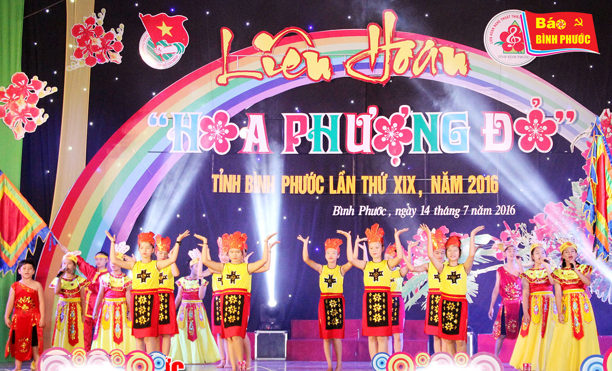 [Video] Phước Long nhất toàn đoàn Liên hoan nghệ thuật thiếu nhi  “Hoa phượng đỏ”
