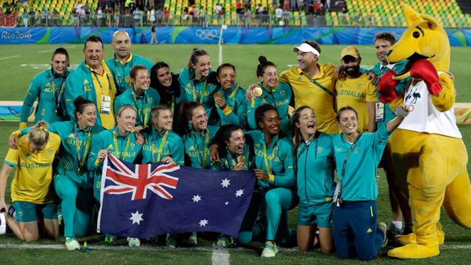 Olympic 2016: Đội bóng bầu dục nữ Australia làm nên lịch sử