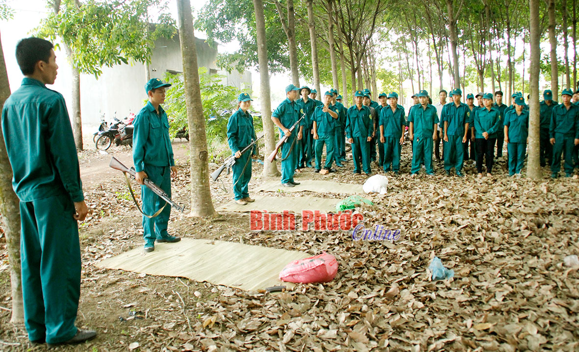 Tập trung phát triển toàn diện lực lượng DQTV và ban CHQS cấp xã