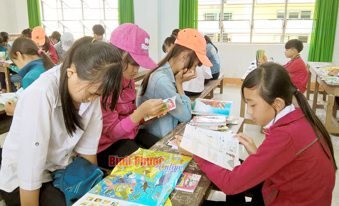 Thú vị, bổ ích từ “Thư viện lưu động”
