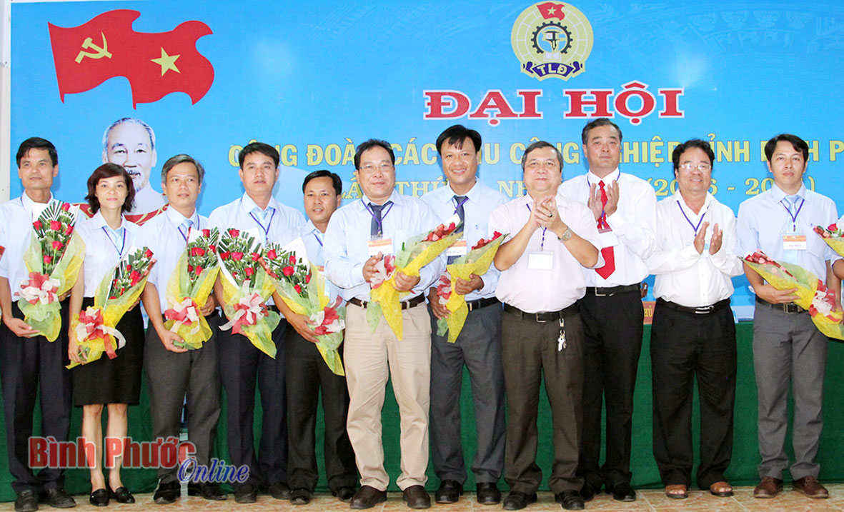 Đại hội đại biểu c&ocirc;ng đo&agrave;n c&aacute;c khu c&ocirc;ng nghiệp tỉnh lần II