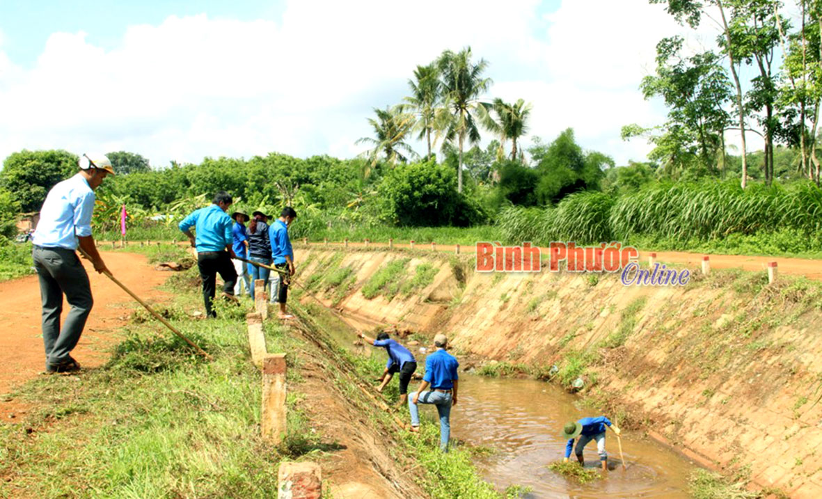 Sôi nổi hoạt động tình nguyện hè ở Bình Long