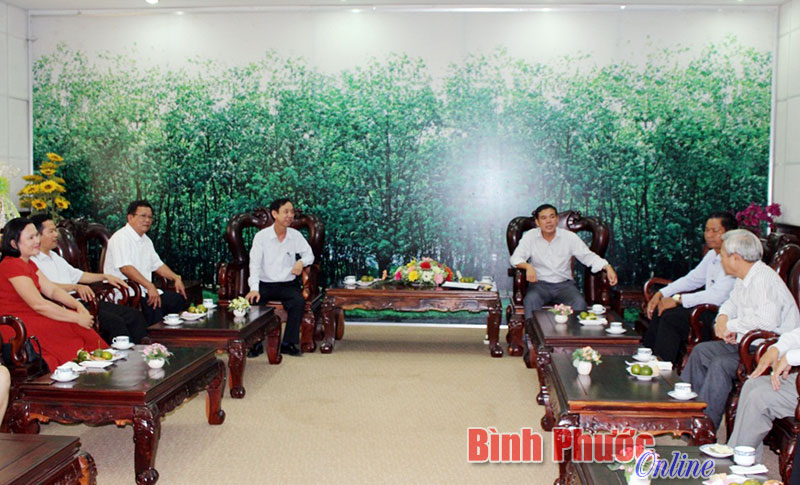 HĐND 2 tỉnh B&igrave;nh Phước v&agrave; Quảng Nam trao đổi kinh nghiệm