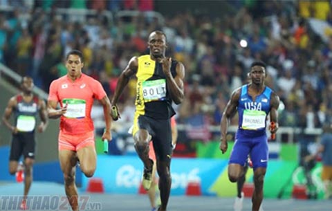 "Tia chớp" Usain Bolt hoàn tất hat-trick HCV Olympic 2016