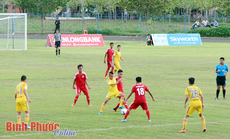 Vòng 12 giải Hạng nhất quốc gia Kienlongbank 2016: Bình Phước làm khách trên sân Thống Nhất