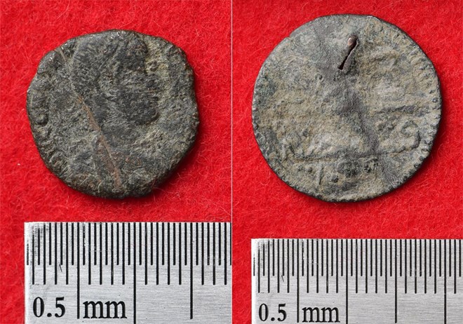 Lần đầu tiên tìm thấy đồng xu La Mã cổ đại ở Nhật Bản