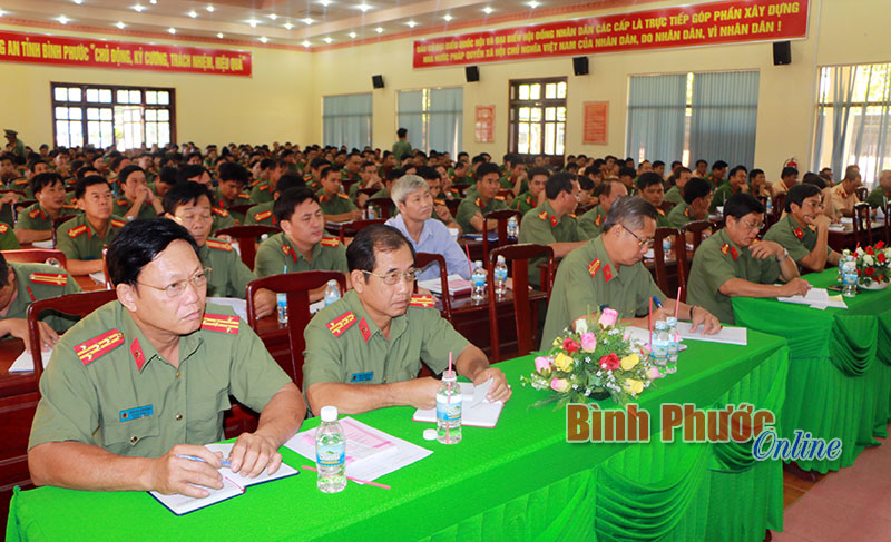 Đảng ủy C&ocirc;ng an tỉnh triển khai Nghị quyết Đại hội XII của Đảng