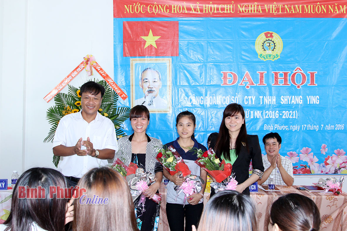 Đại hội công đoàn cơ sở Công ty Shyang Ying