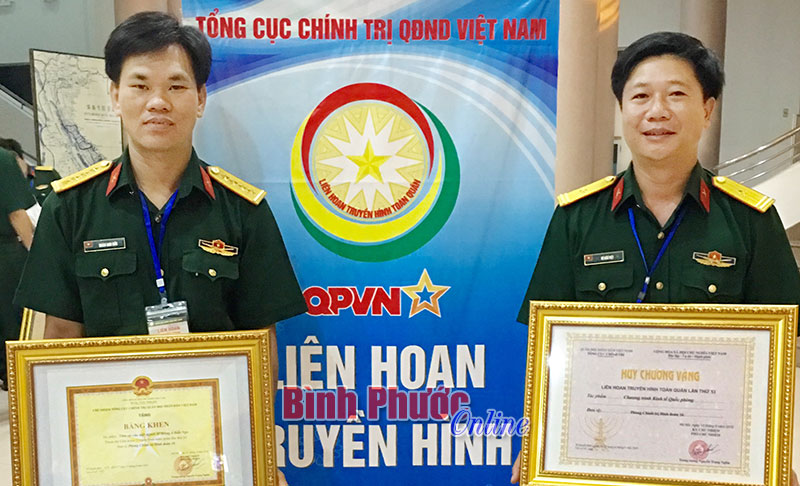 Binh đo&agrave;n 16 v&agrave; LLVT B&igrave;nh Phước được trao 1 huy chương v&agrave;ng, 5 bằng khen tại Li&ecirc;n hoan truyền h&igrave;nh to&agrave;n qu&acirc;n