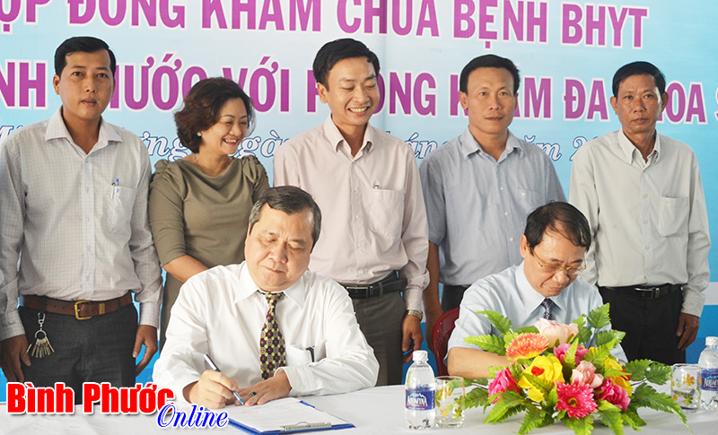 BHXH tỉnh và Phòng khám đa khoa Sài Gòn ký kết khám, chữa bệnh bảo hiểm y tế