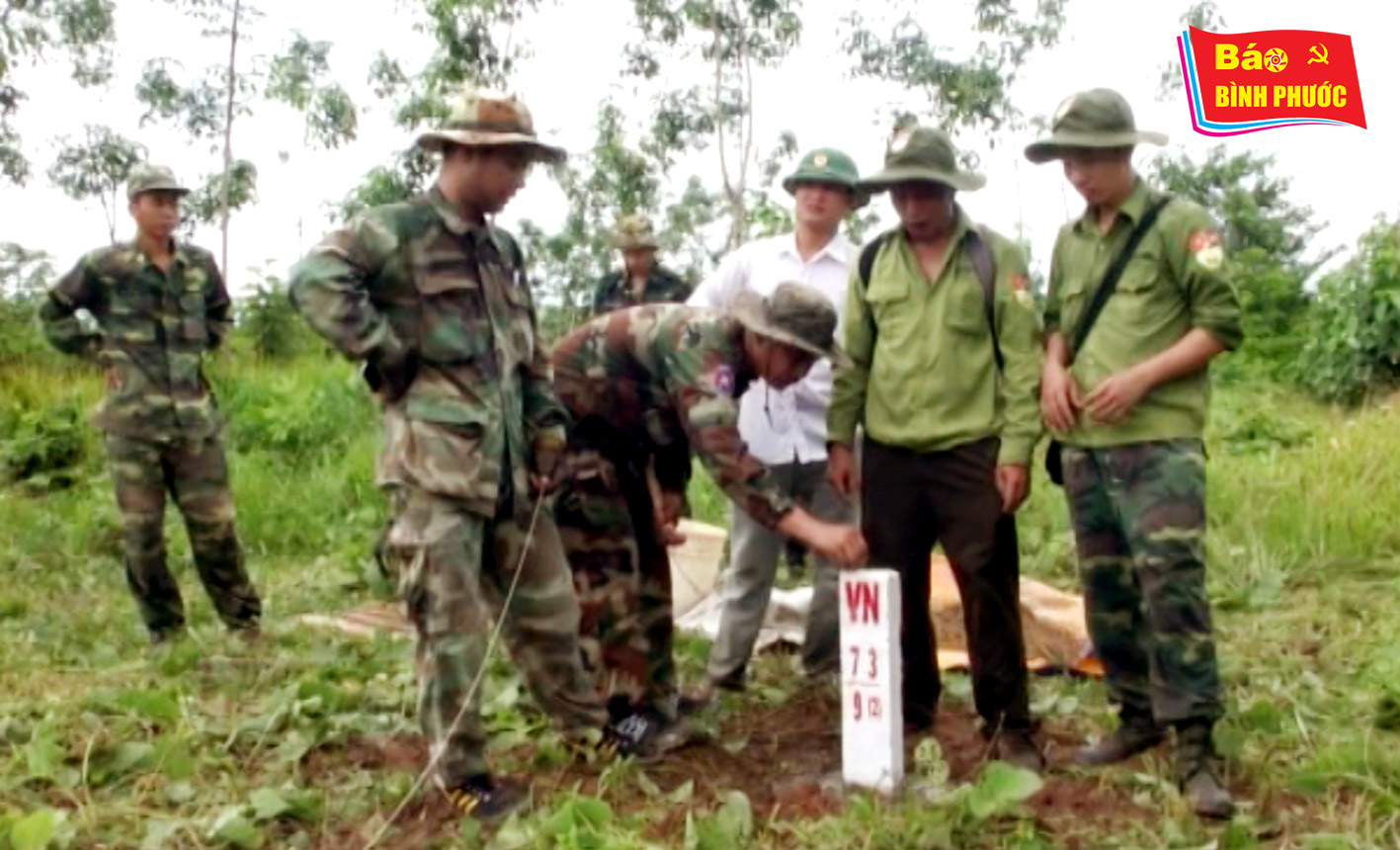 [Video] Xác định các vị trí cắm mốc phụ đoạn biên giới Bình Phước và Kratie