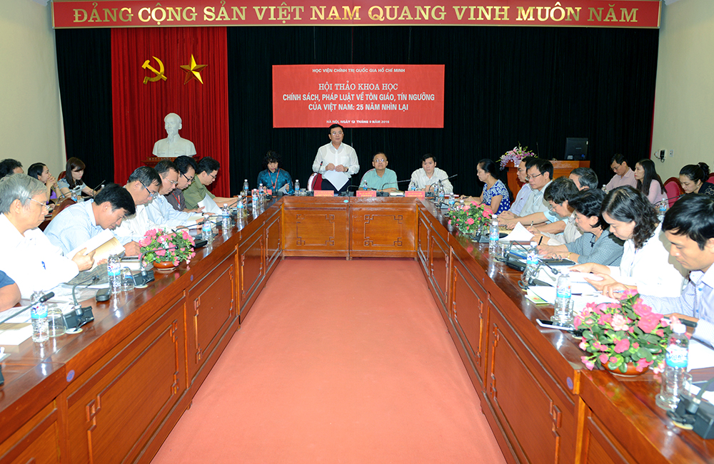 Ch&iacute;nh s&aacute;ch về t&ocirc;n gi&aacute;o, t&iacute;n ngưỡng của Việt Nam: 25 năm nh&igrave;n lại