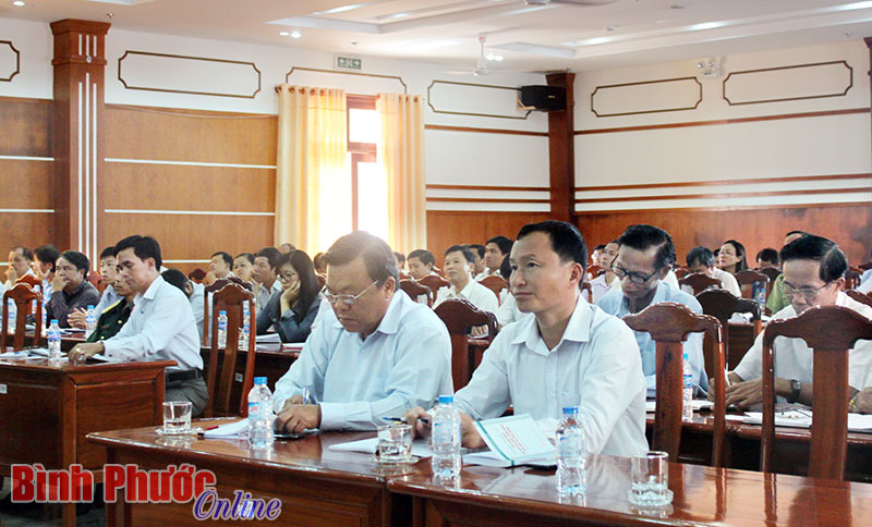 Huyện ủy B&ugrave; Gia Mập triển khai Nghị quyết Đại hội XII của Đảng