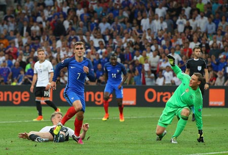 Những con số ấn tượng EURO 2016