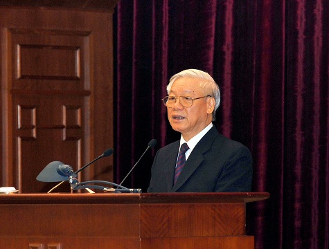 Ph&aacute;t biểu của Tổng B&iacute; thư bế mạc Hội nghị lần thứ ba Ban Chấp h&agrave;nh Trung ương Đảng