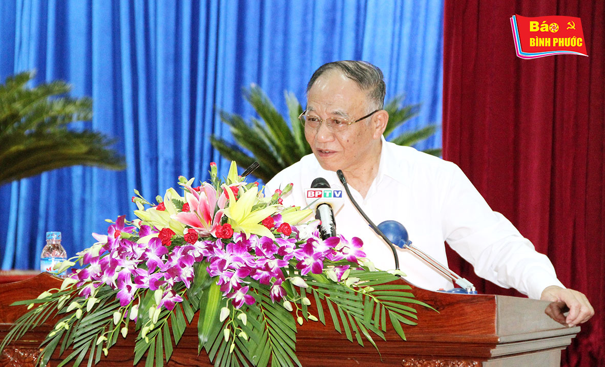 [Video] Hội nghị nói chuyện chuyên đề cho cán bộ chủ chốt của tỉnh quý II năm 2016 