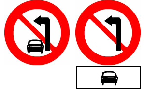 Biển cấm rẽ tr&aacute;i nhưng c&oacute; cấm quay đầu kh&ocirc;ng?