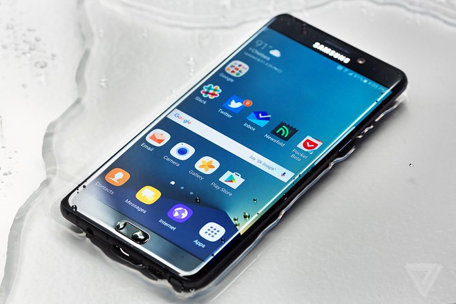 Samsung Galaxy Note 7 được nâng mức sạc tối đa lên 80%
