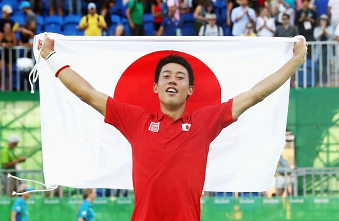 Hạ Nadal, Nishikori giành huy chương lịch sử sau gần 1 thế kỷ