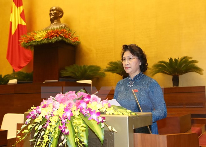 To&agrave;n văn ph&aacute;t biểu phi&ecirc;n khai mạc Kỳ họp thứ nhất, Quốc hội kh&oacute;a XIV