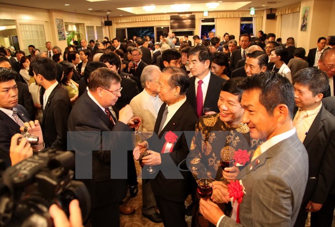 Quan chức cấp cao Nhật Bản ch&uacute;c mừng kỷ niệm Quốc kh&aacute;nh Việt Nam