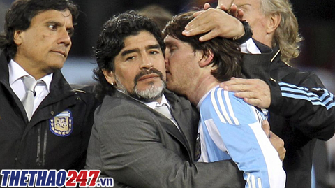 Maradona tin Messi không trở lại ĐT Argentina