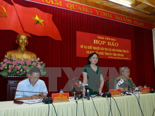 [Video] Họp báo thông tin về vụ sát hại lãnh đạo cao cấp tỉnh Yên Bái